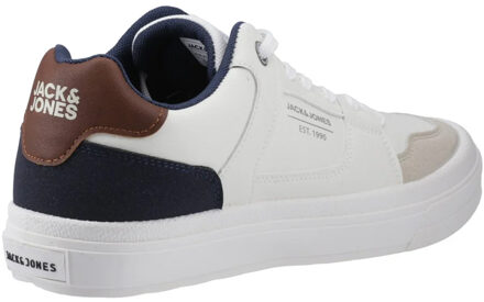Jack & Jones Jack And Jones Heren Barton Combo Trainers (Wit) - maat EU 47.5 / UK 12