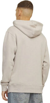 Jack & Jones Jack And Jones Heren Elegacy Hoodie (Beige) - L