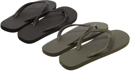 Jack & Jones Jack And Jones Heren EVA teenslippers Basic (Zwart/Donkergrijs)