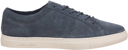 Jack & Jones Jack And Jones Heren Galaxy Suede Trainers (Vintage Indigo) - maat EU 42 / UK 8 Navy/blauw