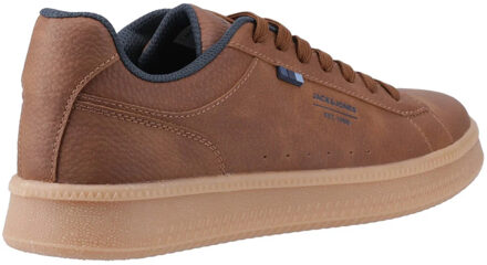 Jack & Jones Jack And Jones Heren Haven Tumble Trainers (Cognac) Gebroken wit - EU 40.5 / UK 7