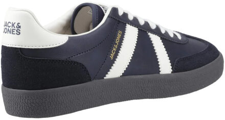 Jack & Jones Jack And Jones Heren Mambo Special Trainers (Marine/Marshmallow) Blauw/marineblauw