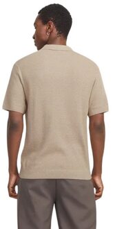 Jack & Jones Jack And Jones Heren polo (Grijs) Kaki - S