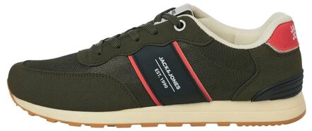 Jack & Jones Jack And Jones Heren Spirit Runner Trainers (Olijfnacht) - maat EU 43 / UK 9