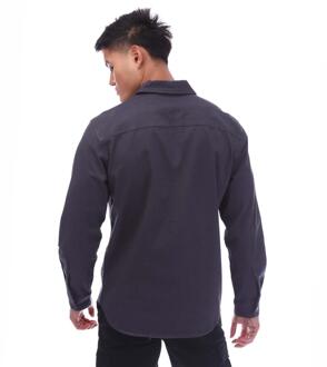 Jack & Jones Jack And Jones Heren Stretch Overhemd (Marine) - maat Navy