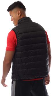 Jack & Jones Jack And Jones Wilson gewatteerde bodywarmer voor heren (Zwart) - M