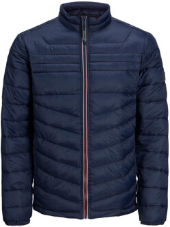 Jack & Jones Jas Jje Held Puffer Kraag Blauw - maat