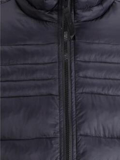 Jack & Jones Jas Jje Hero Puffer Kraag Zwart - maat