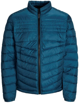 Jack & Jones Jas zomer Hero Puffer Collar Blauw