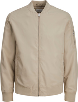Jack & Jones Jas zomer Mash Bomber Beige
