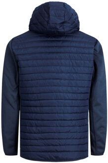 Jack & Jones Jas Zomer Multi Gewatteerd Blauw