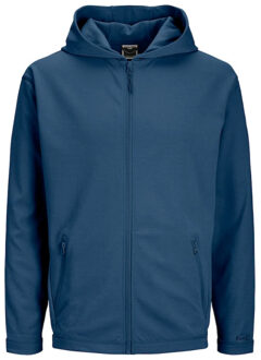 Jack & Jones Jcocloud sweat zip hood Blauw - L