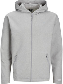 Jack & Jones Jcocloud sweat zip hood noos - maat L Grijs