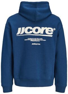 Jack & Jones Jcoclub backprint sweat hood raf Blauw - L