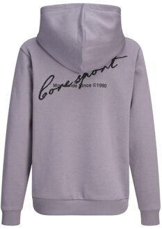 Jack & Jones Jcodust script sweat hood sa26 jnr mauve - maat 164 Paars