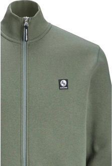 Jack & Jones Jcodust sweat zip Groen - M