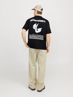 Jack & Jones Jcodynamic dust tee Zwart - L