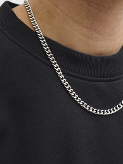 Jack & Jones Jcofusion sweat badge crew neck - - maat L Zwart