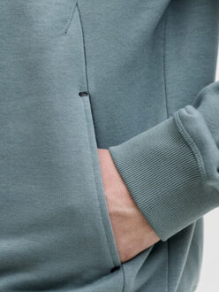 Jack & Jones Jcofusion sweat badge crew neck oud - maat L Groen