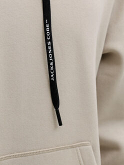 Jack & Jones Jcofusion sweat badge hood zand Ecru - L