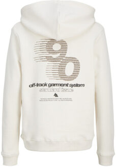 Jack & Jones Jcogrid sweat hood jnr ecru - 152