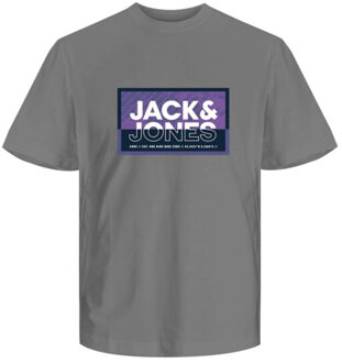 Jack & Jones Jcologan summer print tee Grijs - L
