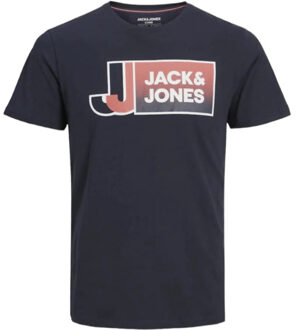 Jack & Jones Jcologan tee Blauw - L