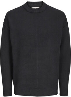 Jack & Jones Jcomax knit crew neck - Zwart - M