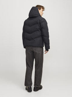 Jack & Jones Jcoslay heat quilted puffer sn Zwart - L