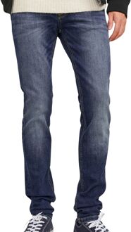 Jack & Jones JEANS INTELLIGENCE skinny fit jeans Liam blue denim Blauw - 29-34