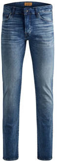 Jack & Jones JEANS INTELLIGENCE slim fit jeans Glenn blue denim Blauw - 31-30