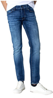 Jack & Jones JEANS INTELLIGENCE slim fit jeans Glenn blue denim Blauw - 32-30