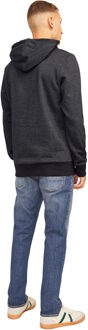 Jack & Jones Jjalvis sweat hood Zwart