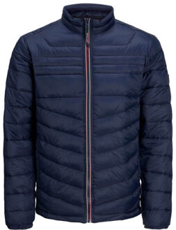 Jack & Jones Jje hero puffer collar Blauw - S
