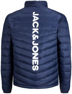 Jack & Jones Jje hero puffer collar Blauw