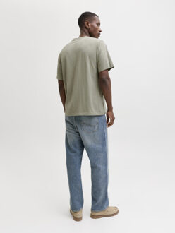 Jack & Jones Jjedover slub tee ss noos Beige - XL