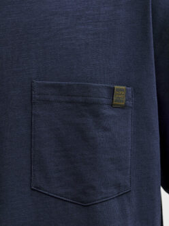 Jack & Jones Jjedover slub tee ss noos Blauw - L