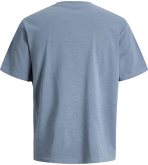 Jack & Jones Jjedover slub tee ss noos - maat XL Blauw