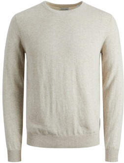 Jack & Jones Jjeemil knit crew neck noos Wit - L