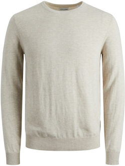 Jack & Jones Jjeemil knit crew neck noos Wit - XL