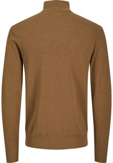 Jack & Jones Jjeemil knit half zip noos Beige - L