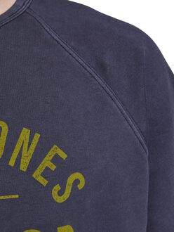 Jack & Jones JJEJEANS WASHED SWEAT CREW NECK NOOS - Navy Blazer - Mannen - Maat M