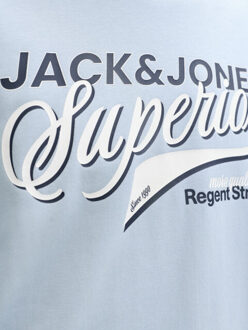 Jack & Jones Jjelogo sweat crew neck licht Blauw - XL