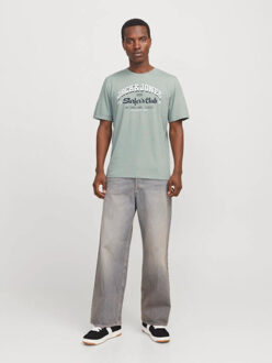 Jack & Jones Jjelogo tee ss o-neck Groen - L