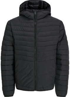 Jack & Jones Jjestate packable puffer hood noos - maat M Zwart