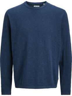 Jack & Jones Jjesummer knit crew neck sn Blauw - XL