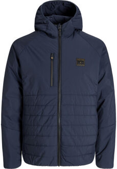Jack & Jones Jjfinn hybrid jacket Blauw - XL