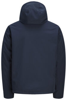 Jack & Jones Jjfinn softshell jacket navy - maat M Blauw