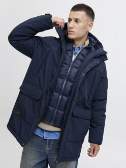Jack & Jones Jjfinn softshell parka navy Blauw - L