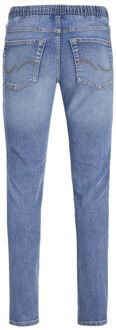 Jack & Jones Jjiglenn jjorig elastic mf 870 jnr blue denim - maat 128 Blauw